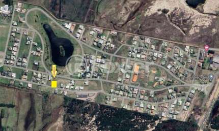 Terreno em condomínio fechado à venda na Estrada RS-389, Km20, Atlântida Sul (Distrito), Osório, 600 m2 por R$ 550.000