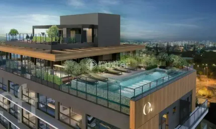 Apartamento com 1 quarto à venda na rua curvelo, 100, petrópolis, porto alegre, 28 m2 por r$ 680.000