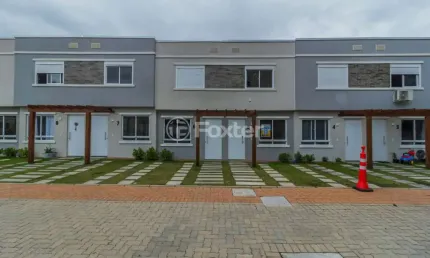 Casa em condomínio fechado com 2 quartos à venda na estrada cristiano kraemer, 5018, vila nova, porto alegre, 87 m2 por r$ 299.000