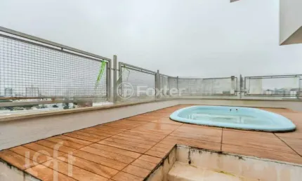 Cobertura com 2 quartos à venda na rua oswaldo pereira de freitas, 135, partenon, porto alegre, 155 m2 por r$ 720.000