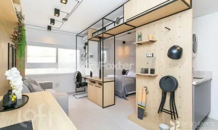 Apartamento com 1 quarto à venda na avenida joão pessoa, 407, centro histórico, porto alegre, 30 m2 por r$ 520.000