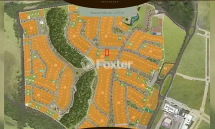 Terreno em condomínio fechado à venda na rua nelson carbonera, 907, morada gaúcha, gravataí, 380 m2 por r$ 420.000