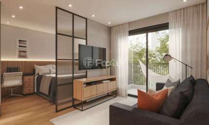 Apartamento com 1 quarto à venda na Rua Tomaz Flores, 219, Bom Fim, Porto Alegre, 33 m2 por R$ 375.000