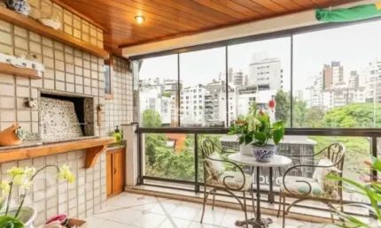 Apartamento com 3 quartos à venda na rua dona laura, 782, rio branco, porto alegre, 140 m2 por r$ 1.500.000