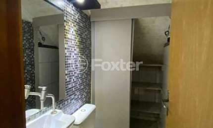 Casa em condomínio fechado com 2 quartos à venda na Rua Fernando Abbot, 50, Nossa Senhora das Graças, Canoas, 69 m2 por R$ 300.000