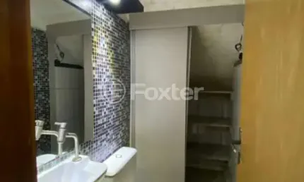Casa em condomínio fechado com 2 quartos à venda na Rua Fernando Abbot, 50, Nossa Senhora das Graças, Canoas, 69 m2 por R$ 300.000