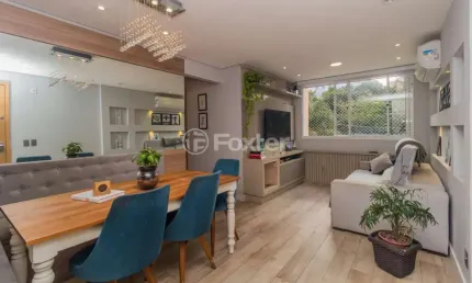 Apartamento com 3 quartos à venda na rua carlos reverbel, 200, jardim carvalho, porto alegre, 68 m2 por r$ 520.000