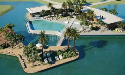 Terreno em condomínio fechado à venda na avenida paraguassu, quadra 14, centro, xangri-lá, 275 m2 por r$ 600.000