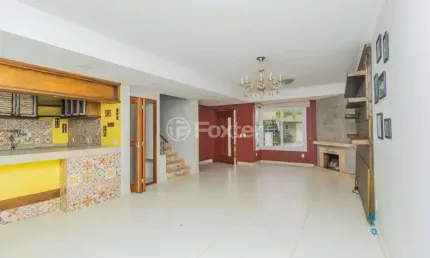 Casa em condomínio fechado com 3 quartos à venda na rua eroni soares machado, 300, hípica, porto alegre, 146 m2 por r$ 720.000