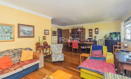 Apartamento com 3 quartos à venda na rua professor cristiano fischer, 99, petrópolis, porto alegre, 138 m2 por r$ 699.000