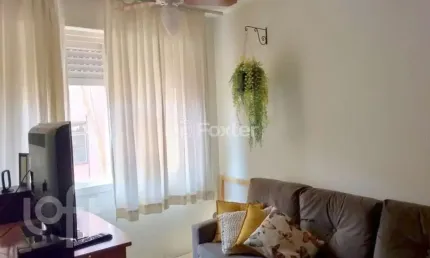 Apartamento com 1 quarto à venda na rua ângelo crivellaro, 675, jardim do salso, porto alegre, 43 m2 por r$ 128.000