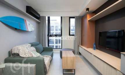 Apartamento com 1 quarto à venda na Rua Professora Maria Flora Pausewang, 131, Trindade, Florianópolis, 35 m2 por R$ 670.000