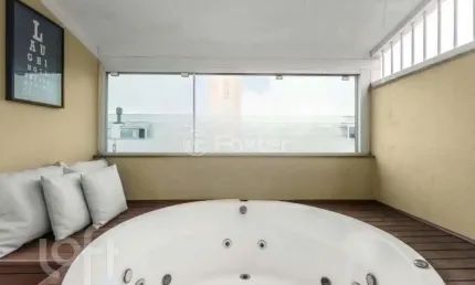 Cobertura com 2 quartos à venda na avenida das raias, 601, jurerê internacional, florianópolis, 76 m2 por r$ 1.400.000