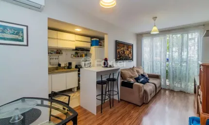 Apartamento com 2 quartos à venda na rua walton pontes carpes, 39, vila nova, porto alegre, 58 m2 por r$ 309.000