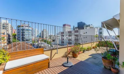 Cobertura com 3 quartos à venda na Rua Castro Alves, 1101, Rio Branco, Porto Alegre, 225 m2 por R$ 1.075.000