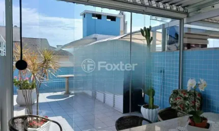 Cobertura com 3 quartos à venda na rua recanto do sol, 233, ingleses do rio vermelho, florianópolis, 173 m2 por r$ 1.350.000