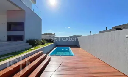 Casa em condomínio fechado com 4 quartos à venda na estrada das três meninas, 2001, vila nova, porto alegre, 293 m2 por r$ 2.390.000