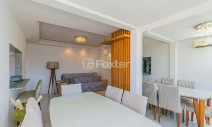 Apartamento com 3 quartos à venda na avenida general barreto viana, 1065, chácara das pedras, porto alegre, 72 m2 por r$ 570.000