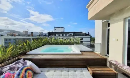 Cobertura com 2 quartos à venda na Rua Gilmar Darli Vieira, 401, Campeche, Florianópolis, 140 m2 por R$ 1.900.000