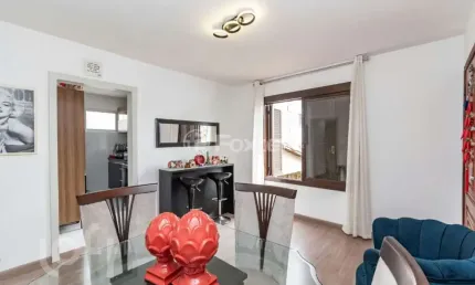 Apartamento com 3 quartos à venda na rua padre hildebrando, 865, santa maria goretti, porto alegre, 71 m2 por r$ 360.000