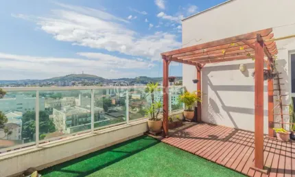 Cobertura com 2 quartos à venda na Rua Fonseca Ramos, 61, Medianeira, Porto Alegre, 113 m2 por R$ 790.000