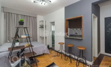 Apartamento com 1 quarto à venda na Avenida João Pessoa, 1203, Farroupilha, Porto Alegre, 25 m2 por R$ 185.000