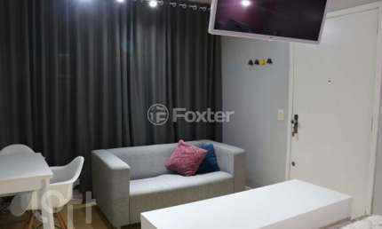 Apartamento com 1 quarto à venda na Rua Mucio Teixeira, 90, Menino Deus, Porto Alegre, 27 m2 por R$ 195.800