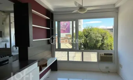 Apartamento com 1 quarto à venda na rua afonso rodrigues, 444, jardim botânico, porto alegre, 38 m2 por r$ 299.000