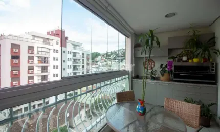 Apartamento com 3 quartos à venda na rua almirante carlos da silveira carneiro, 94, agronômica, florianópolis, 154 m2 por r$ 1.399.000