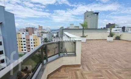 Cobertura com 3 quartos à venda na Rua Bias Peixoto, 187, Abraão, Florianópolis, 128 m2 por R$ 800.000