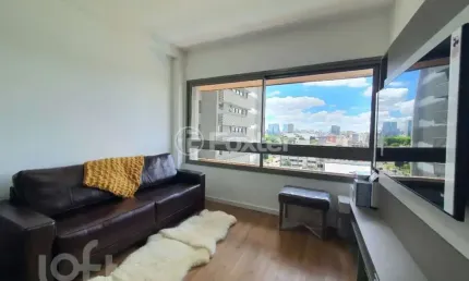 Apartamento com 1 quarto à venda na avenida praia de belas, 2024, praia de belas, porto alegre, 45 m2 por r$ 630.000