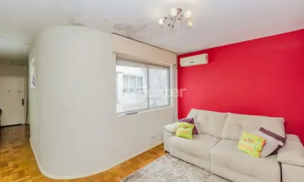 Apartamento com 1 quarto à venda na rua vicente da fontoura, 1054, santana, porto alegre, 55 m2 por r$ 215.000