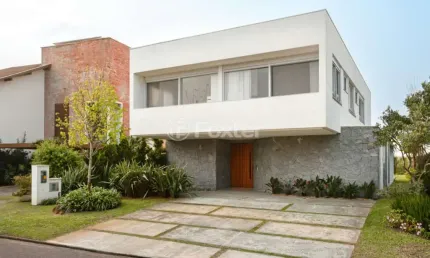 Casa em condomínio fechado com 7 quartos à venda na avenida paraguassu, 23, centro, xangri-lá, 371 m2 por r$ 4.290.000