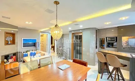 Casa em condomínio fechado com 3 quartos à venda na avenida padre cacique, 1860, praia de belas, porto alegre, 247 m2 por r$ 2.100.000