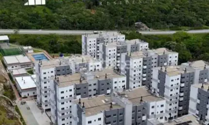Apartamento com 2 quartos à venda na Rua João Bernadino da Rosa, 2173, Pedra Branca, Palhoça, 54 m2 por R$ 421.000
