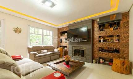 Casa em condomínio fechado com 4 quartos à venda na Rua Attílio Bilibio, 120, Jardim Carvalho, Porto Alegre, 443 m2 por R$ 2.399.000