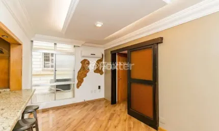 Apartamento com 2 quartos à venda na avenida praia de belas, 559, praia de belas, porto alegre, 57 m2 por r$ 370.000