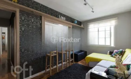 Apartamento com 1 quarto à venda na rua portugal, 1253, são joão, porto alegre, 44 m2 por r$ 390.000