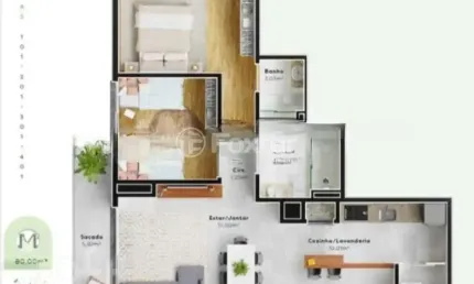 Apartamento com 2 quartos à venda na Avenida Osvaldo Aranha, 718, São José, Canela, 80 m2 por R$ 1.099.000