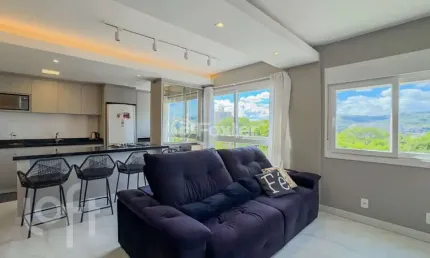 Apartamento com 3 quartos à venda na rua professor cristiano fischer, 1440, jardim do salso, porto alegre, 71 m2 por r$ 799.000