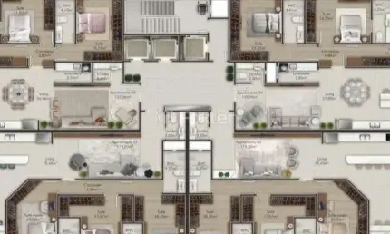 Apartamento com 1 quarto à venda na Avenida Almirante Fonseca Neves, 307, Centro, Porto Belo, 130 m2 por R$ 2.500.000