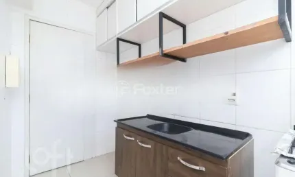 Apartamento com 2 quartos à venda na travessa doutor marchand, 12, medianeira, porto alegre, 56 m2 por r$ 255.000