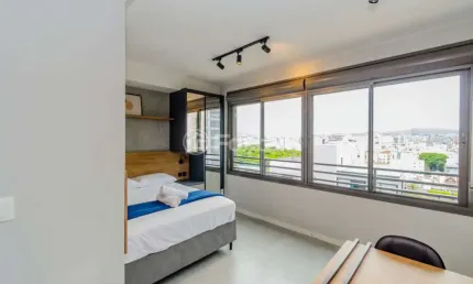 Flat com 1 quarto à venda na Avenida João Pessoa, 731, Centro Histórico, Porto Alegre, 24 m2 por R$ 522.500