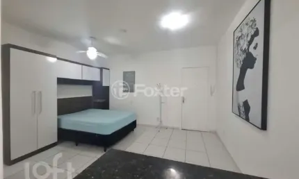 Apartamento com 1 quarto à venda na avenida florianópolis, 191, azenha, porto alegre, 16 m2 por r$ 110.000