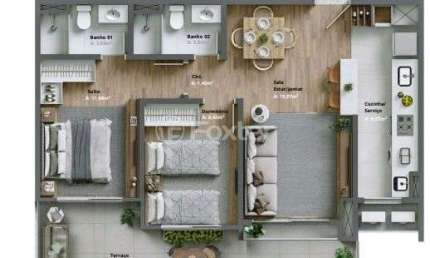 Apartamento com 2 quartos à venda na Avenida Primeiro de Maio, 1700, Várzea Grande, Gramado, 80 m2 por R$ 721.650