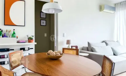 Apartamento com 1 quarto à venda na avenida érico veríssimo, 1399, menino deus, porto alegre, 46 m2 por r$ 420.000