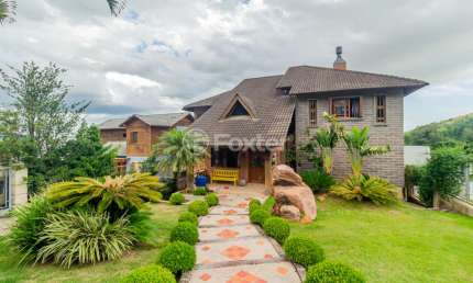 Casa em condomínio fechado com 4 quartos à venda na Estrada Jorge Pereira Nunes, 1780, Aberta dos Morros, Porto Alegre, 607 m2 por R$ 2.090.000