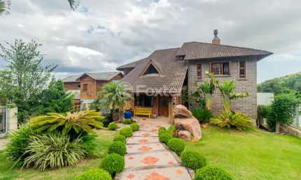 Casa em condomínio fechado com 4 quartos à venda na Estrada Jorge Pereira Nunes, 1780, Aberta dos Morros, Porto Alegre, 607 m2 por R$ 2.090.000