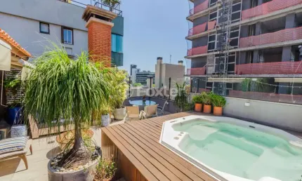 Cobertura com 4 quartos à venda na Avenida Lageado, 1406, Petrópolis, Porto Alegre, 218 m2 por R$ 2.000.000