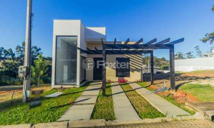 Casa em condomínio fechado com 3 quartos à venda na Estrada Caminho do Meio, 2815, Cocão, Viamão, 95 m2 por R$ 490.000